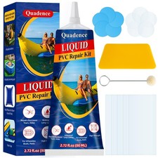 Heavy Duty Vinyl Repair Kit for Air Mattress, Waterproof Air Mattress Patch Kit