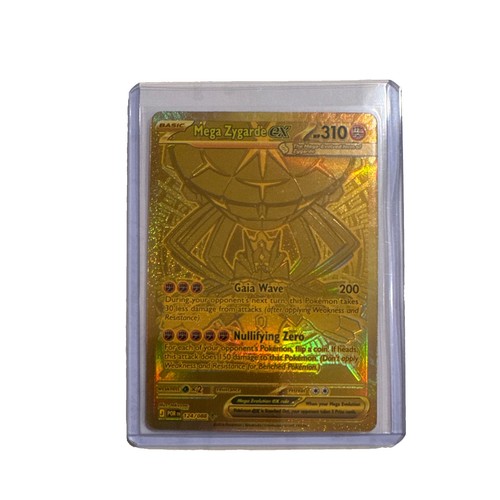 Nintendo 2016 Pokemon TCG Mega Zygarde EX Full Art Holo 124/108 EN 310HP