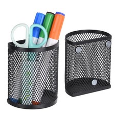 Magnetic Pencil Holder - Locker Accessories, 2 Pack Magnetic Pen Holder for R...