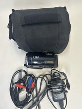 Sony Handycam HDR-PJ230 Camcorder 32X Zoom With Battery Case Charger