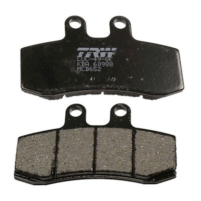 Bremsbelag für MUZ Baghira 660 Black Panther 17 Zoll MUZ660E 2008 TRW MCB652