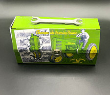 John Deere Tin Box Co Metal Lunch Box Tool Bo...