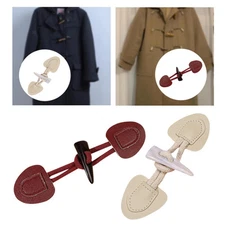 Sew on Toggle Button Button Elegant Versatile Replaceable Fastener DIY Sewing