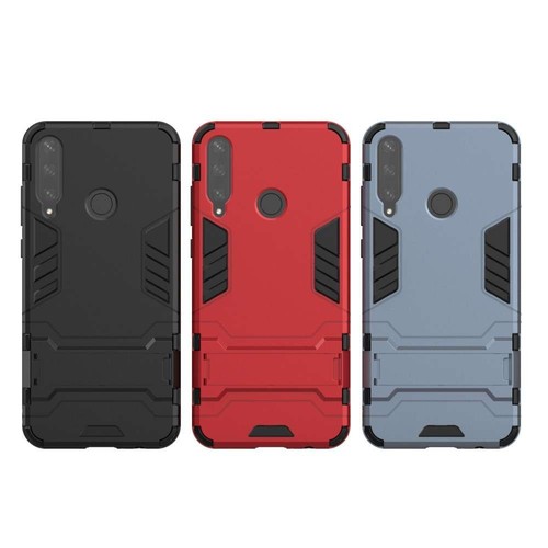 Coque Xiaomi Redmi Note 9 Pro Anti Choc Housse Etui Antichoc Armor Avec Support Magnetique Bleu