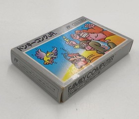 NINTENDO Donkey Kong JR Silver Box (with FF mark) Famicom game