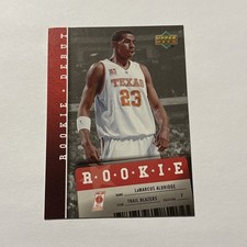 LaMarcus Aldridge 2006-07 Upper Deck Rookie Debut Rookie Card #103. rookie card picture