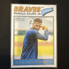 Ronald Acuna Jr 2026 Topps Heritage Image Variation