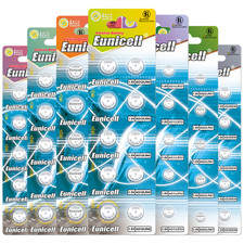 Image of LR44 Alkaline Battery LR41 LR1130 LR43 LR936 LR754 1.5v Cell Coin Button Battery