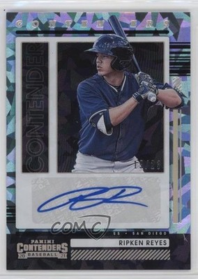 2021 Panini Contenders Cracked Ice 19/23 Ripken Reyes #CA-RR Auto 10ou