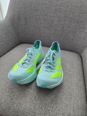 Size 9.5 - adidas Adizero Adios Pro 4 Flash Aqua Lucid Lemon