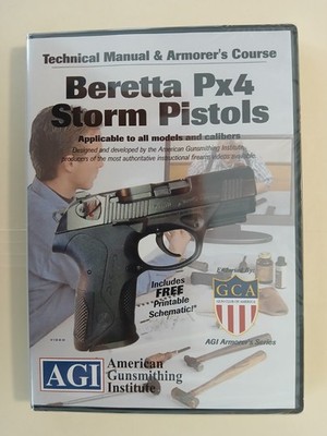 Beretta Px4 Storm Pistols technical manual & armorer's AGI course 1544