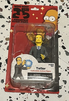 #ad NECA Simpsons 25th Teller Greatest Stars Action Figure $94.00