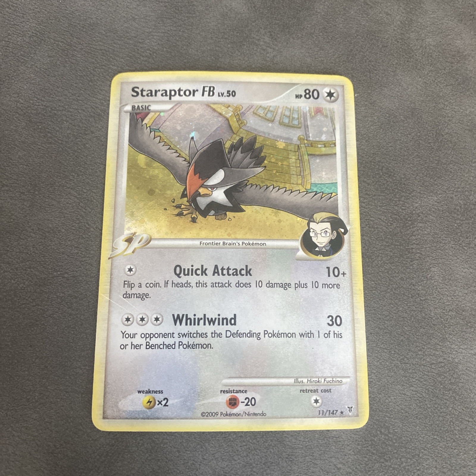 2009 Holo Staraptor FB 11/147 Supreme Victors