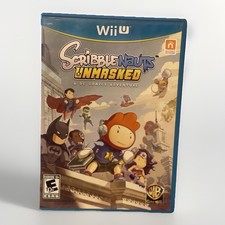 Scribblenauts Unmasked: A DC Comics Adventure (Nintendo Wii U, 2013) Game