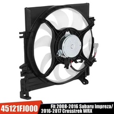 Radiator Cooling Dual Fan For 2008-2016 Subaru Impreza 2016-2017 Crosstrek WRX