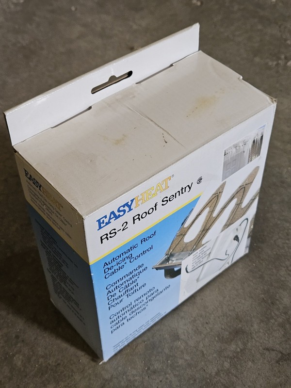 Easy Heat Roof Sentry RS2 Control for ADKS De-Icing Cables 1200-Watt NEW