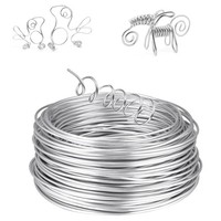Basteldraht 2Mm Aluminiumdraht FüR Basteln, Modellbau, Diy, Handwerk, Schmuck