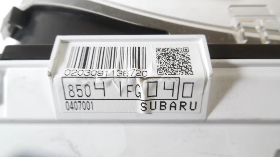 2012 2013 2014 Subaru Impreza WRX Speedometer Speedo Cluster MPH 2.5L Turbo OEM - Image 3 of 4