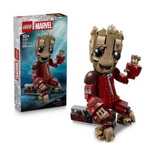 LEGO | Marvel 76341 Groot en Tenue de Ravageur - Jouet de Construction 10 ans - 