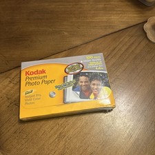 Kodak Photo Paper Premium HIgh Gloss 4X6 Ink Jet Picture 100 Sheets Sealed Box