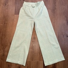 Vintage Bell Bottom Pants Womens 28 x 27 Wide Leg Gaucho Polyester Disco 60s 70s