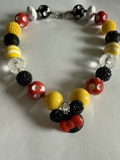 Minnie Mouse Bubblegum Necklace