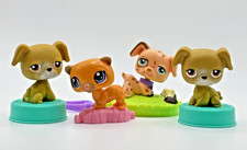 4pc McDonald's Happy Meal Toys Lot - Littlest Pet Shop 2008-2010