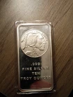 .999 Fine Silver 10 Troy Ounce Bar