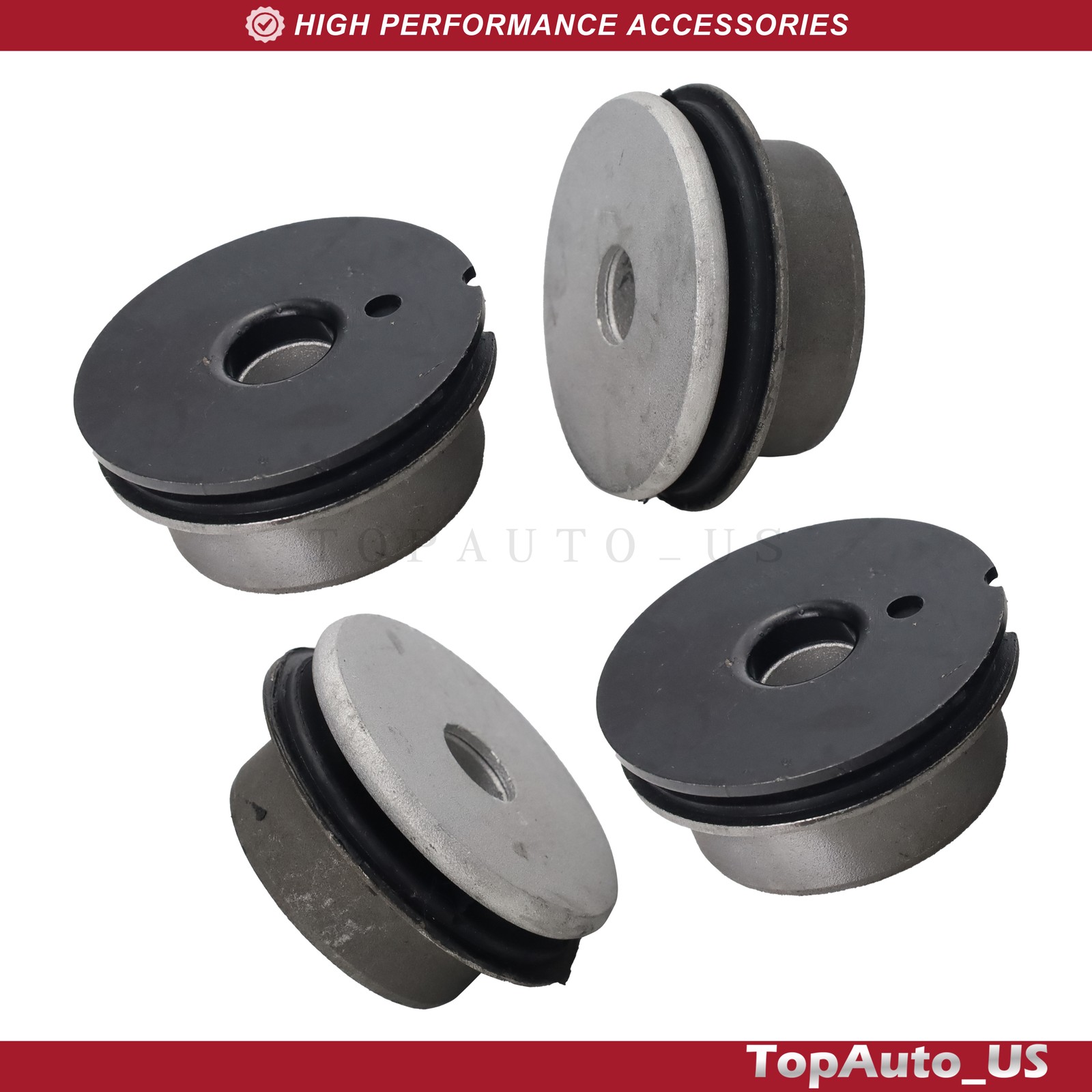 Maserati Quattroporte 2009-2013 Front Upper Control arm bushings Set P/N 980139889