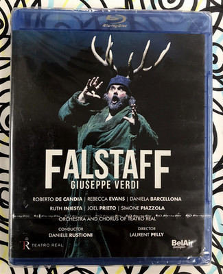 Verdi FALSTAFF (2020) Blu-ray Teatro Real NEW All Region #3441