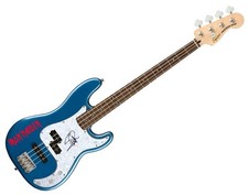 Iron Maiden Steve Harris Signed Fender Precision Bass Guitar ACOA