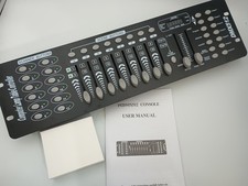 192 Channels DMX512 Controller Console For Stage Light Party DJ Laser Operator