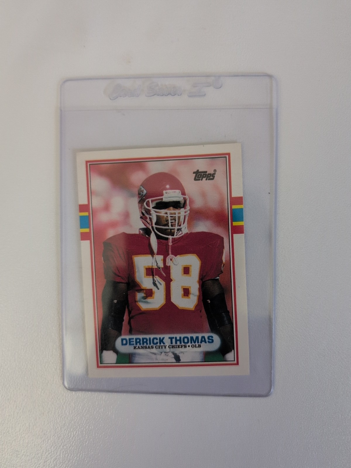 1989 Topps Traded - Derrick Thomas #90T (RC)
