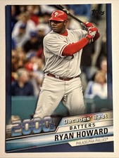 2020 Topps Ryan Howard DB-83 Decades' Best Blue Philadelphia Phillies