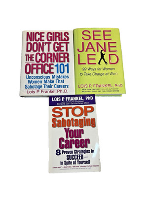 Womens Ladies Career Development 3 Book Lot by Lois P. Frankel