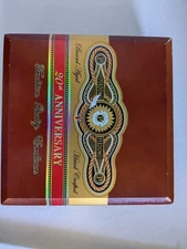 Perdomo churchill 756  20th Anniversary Empty Wooden Cigar Box. Lift top lid. 