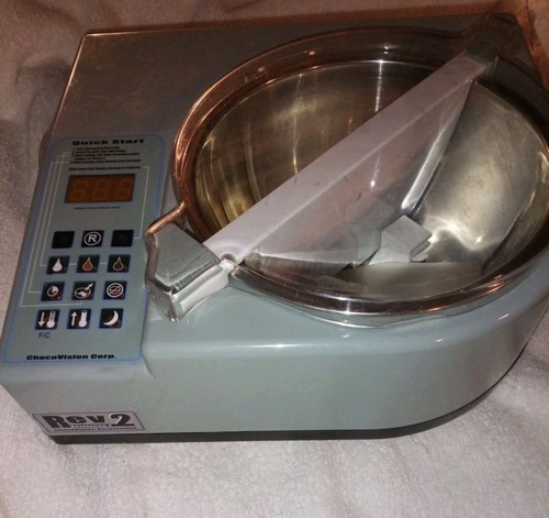 CHOCOVISION REVOLATION 2 (REV2) CHOCOLATE TEMPERING MACHINE 1.5 LB CAPACITY