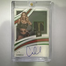 2022 Panini Immaculate WWE - Carmella Memorabilia Autograph 1/5