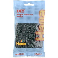 Hama® BüGelperlen Perlen Midi - OlivgrüN 1000 Perlen.