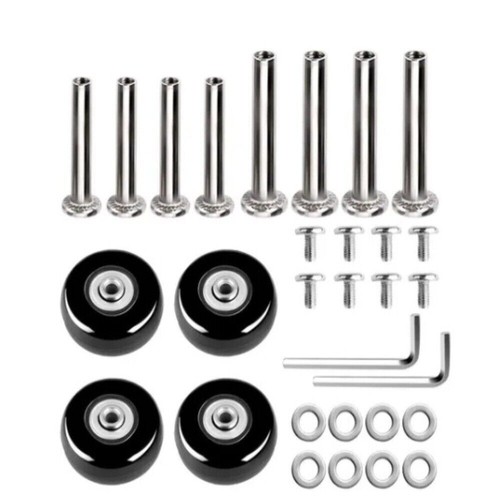 Ruote Valigia 2/4pz per Accessori Bagagli Trolley Valigia Ruote Ricambio - Foto 8 di 20