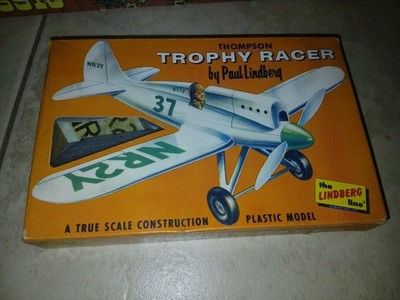 1959 Lindberg Thompson Trophy Winner Airplane Model Sealed MIB Unopened