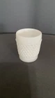 Milk Glass White Hobnail Votive Candle Toothpick/Tea Light Holder Vintage
