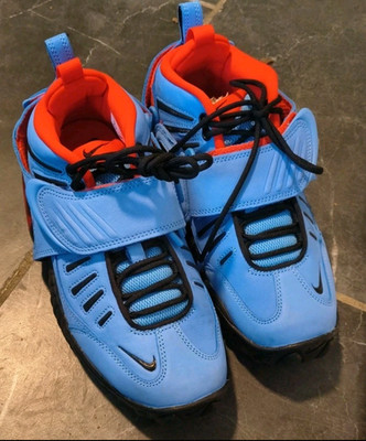 Nike Air Adjust Force SP Mens Size 6 Blue Habanero Red Black DM8465 400