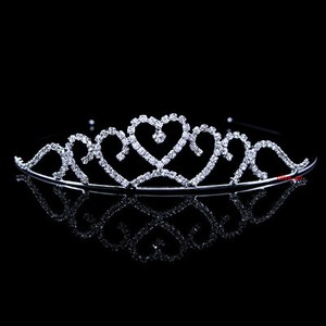 Kids Flower Girl Children Wedding Prom Tiara Crown Headband Kid Size