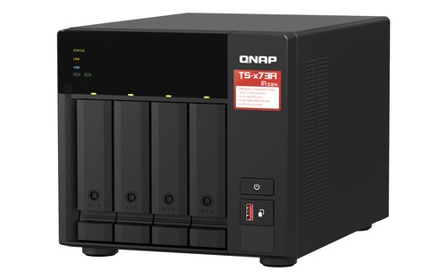 QNAP TS-473A + QSW-1105-5T Bundle Pack NAS Tower Ethernet LAN Black V1500B - Afbeelding 5 van 5