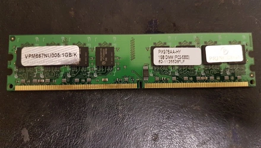 Hypertec PX976AA-HY 1GB  DIMM PC2-5300U - Image 2 of 4