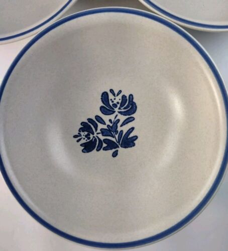 Pfaltzgraff Yorktown Soup/Salad Bowls Set Of 4 Vintage 1990's USA 6" Diameter - Picture 2 of 7