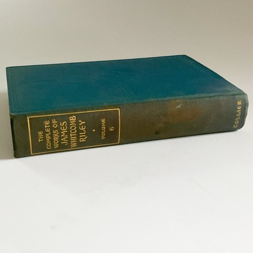 James Whitcomb Riley Volume 6 The Complete Works Collier 1916 Hardcover Book - Imagen 2 de 18