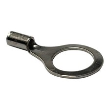 High Temperature 100 Pieces Terminal Connectors 16-14 AWG Gauge 3/8" Ring - USA