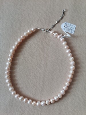 Collana Di Perle Coltivate Dei Mari Del Sud Con Chiusura In Oro Bianco E Rosa 18 Carati - Foto 12